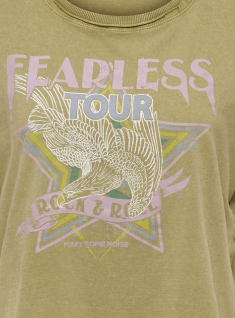 Polera Verde Fearless-2
