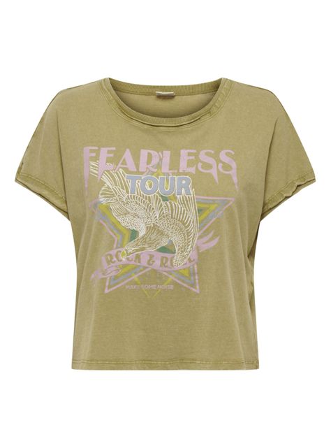Polera Verde Fearless-0
