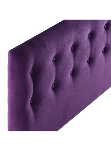 Respaldo 2 Plazas Botone Morado Felpa-1