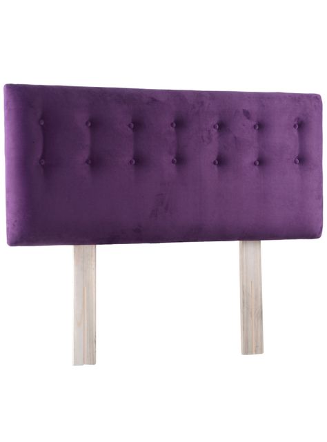 Respaldo 2 Plazas Botone Morado Felpa-3