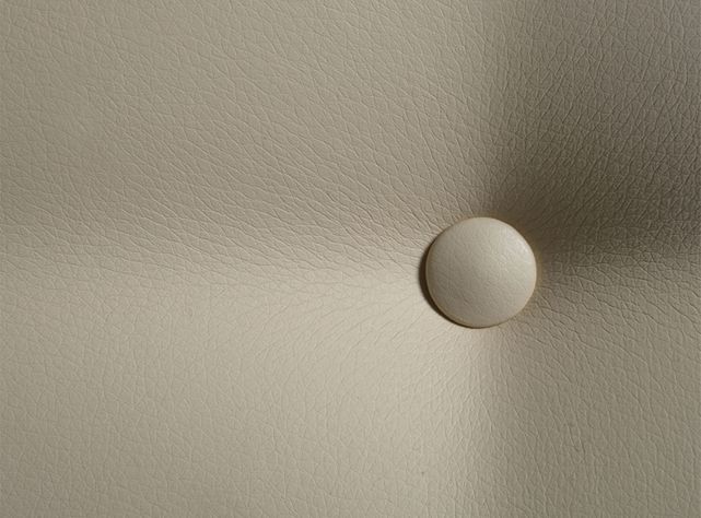 Respaldo 1.5 Plazas Botone Beige Pu-2