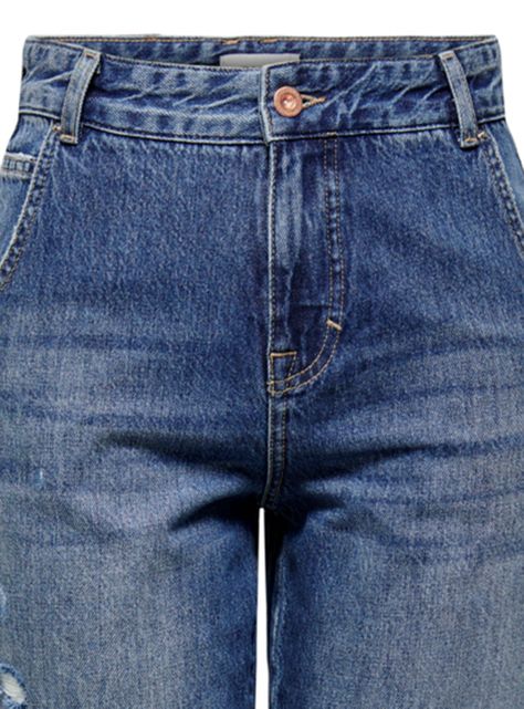 Jeans Azul de Tiro Alto-2