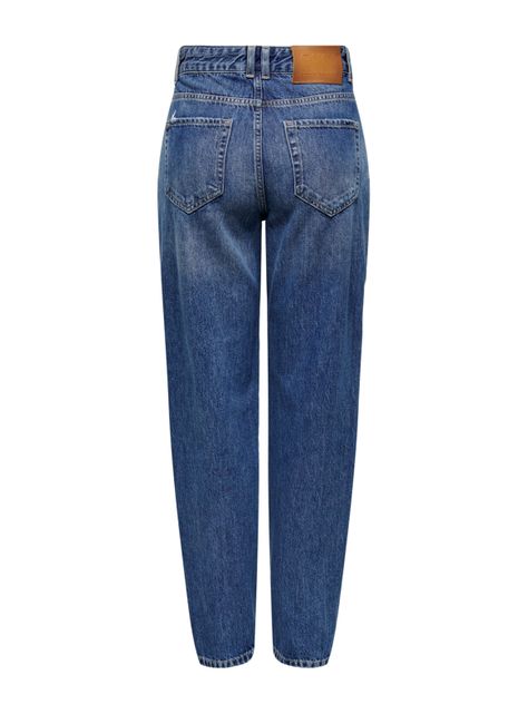 Jeans Azul de Tiro Alto-1