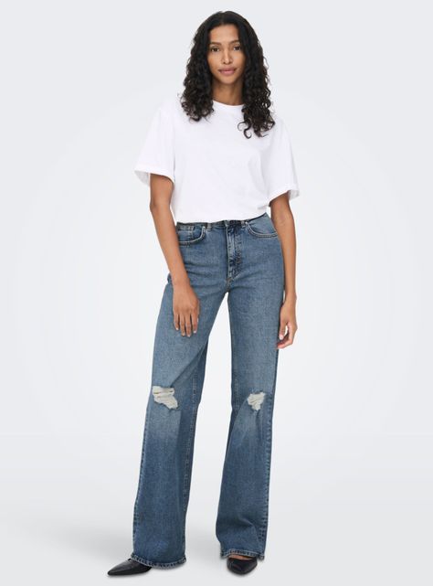 Jeans Tiro Alto Wid Leg-3