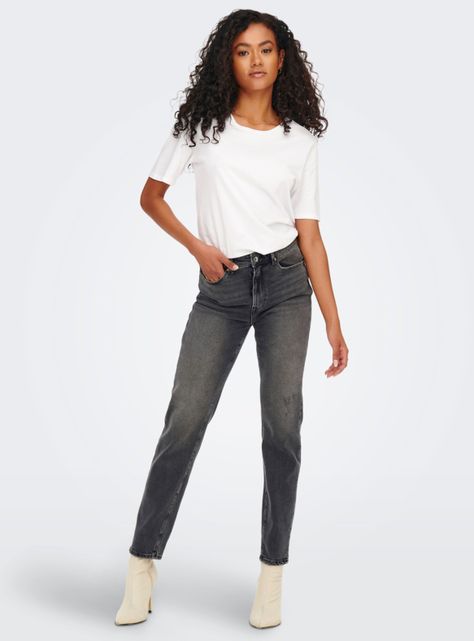 Jeans Stretch Tiro Alto-3