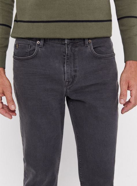 Pantalón Denim Regular Fit-2