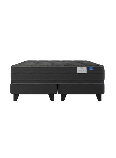 Cama Europea Top Grafito Black King-1