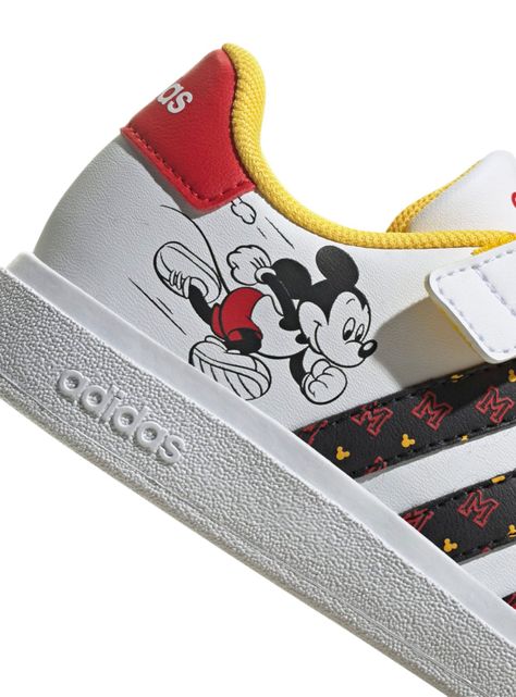 Zapatilla Urbana Mickey Infantil Sw Infantil Grand Court  Unisex-4