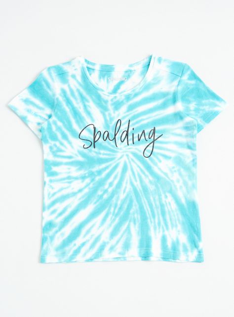 Polera Manga Corta Niña Tie Dye-0
