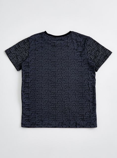 Polera Manga Corta Estampado Niño-1