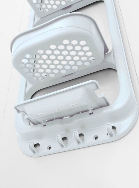 Organizador Rimax de Ducha Blanco-1
