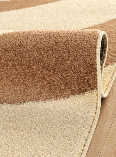 Alfombra 160 x 230 cm Amigo Beige Ondas-1