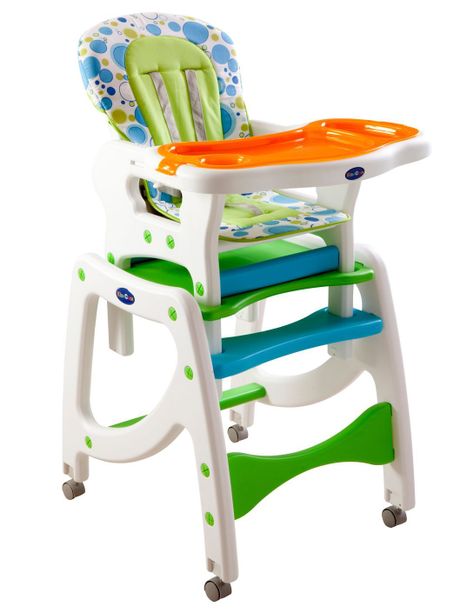 Silla Kidscool de Comer 3 Funciones en 1 Verde Kidscool-0
