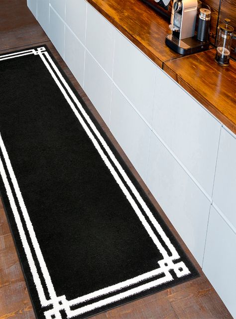 Alfombra Pasillo Amigo Negro 70 x 230 cm-2
