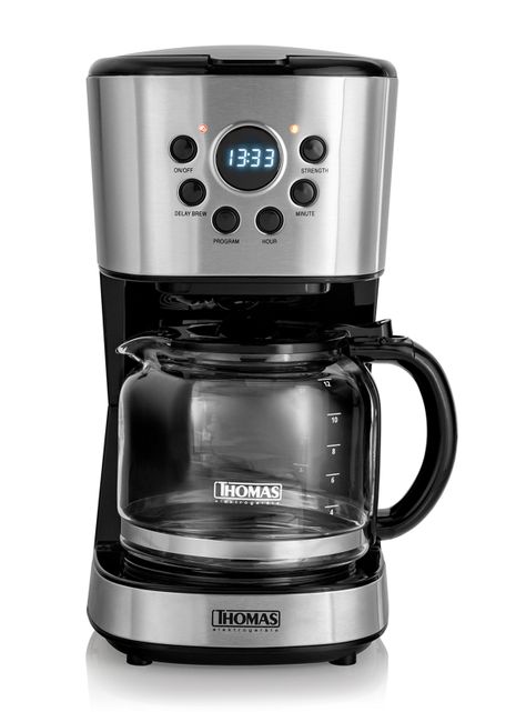 Cafetera de Filtro Programable de 12 Tazas TH-141DI-0