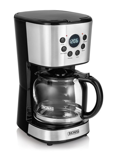 Cafetera de Filtro Programable de 12 Tazas TH-141DI-1