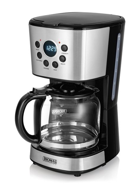 Cafetera de Filtro Programable de 12 Tazas TH-141DI-2