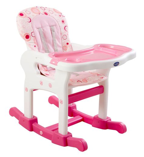 Silla Kidscool de Comer 3 Funciones en 1 Rosado Kidscool-1