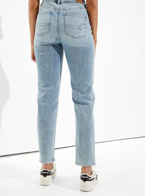 Jeans Mom Stretch Straight-1
