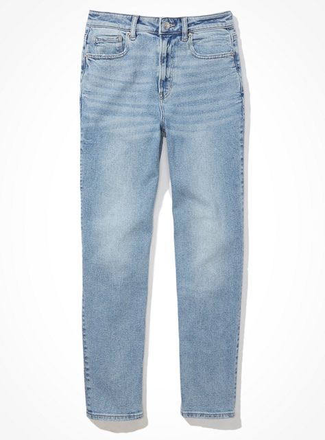 Jeans Mom Stretch Straight-2