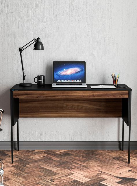 Escritorio 120 cm Onix Negro-3