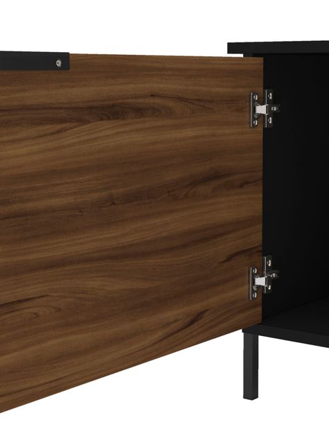 Rack Tv 65" 1 Puerta Onix Negro-3