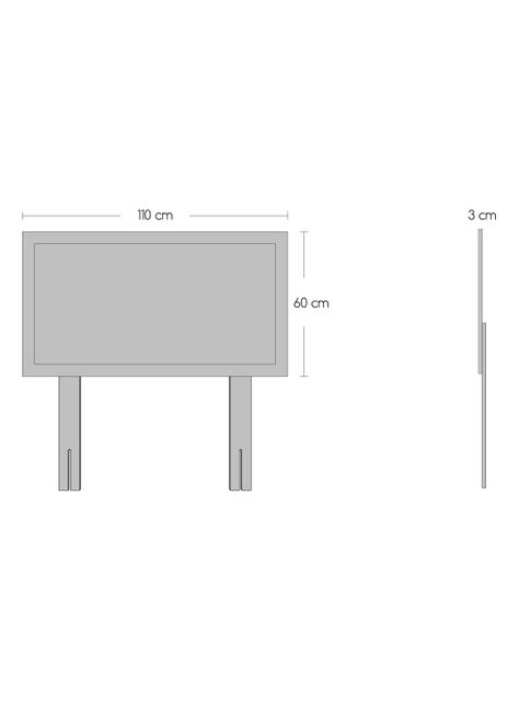 Diván Cama Bamboo 1.5 Plazas + Set Alicante-2