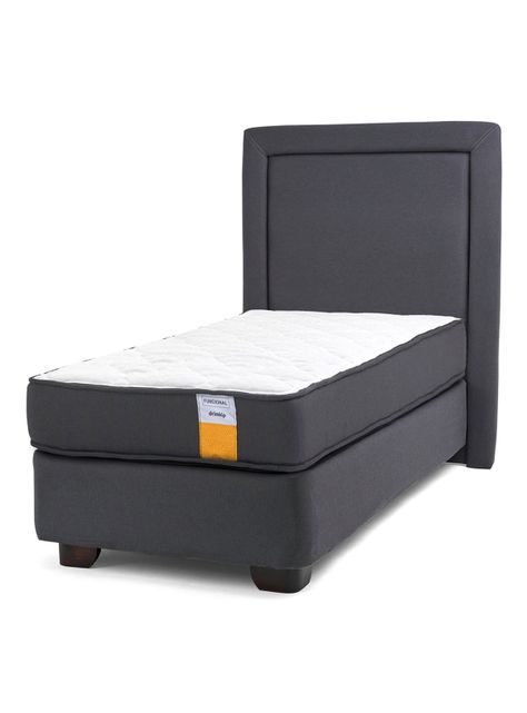 Cama Americana Funcional 1 Plaza Plus + Respaldo-0
