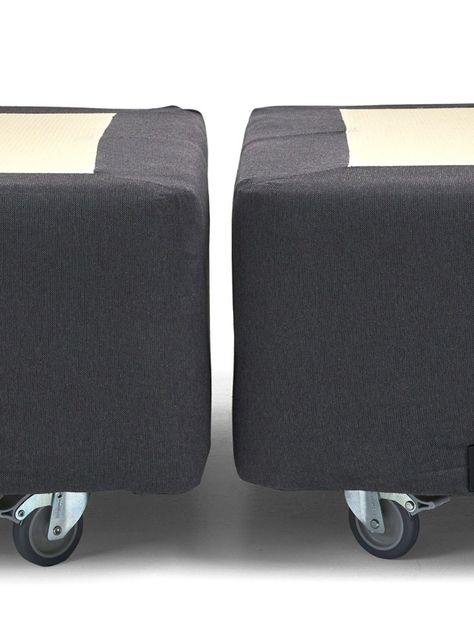 Cama Americana Funcional 2 Plazas Base Dividida + Topper-3