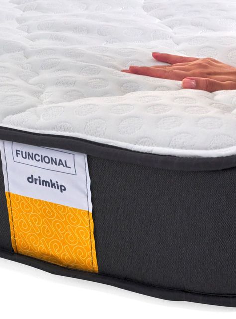 Cama Americana Funcional Súper King + Respaldo + Topper-2
