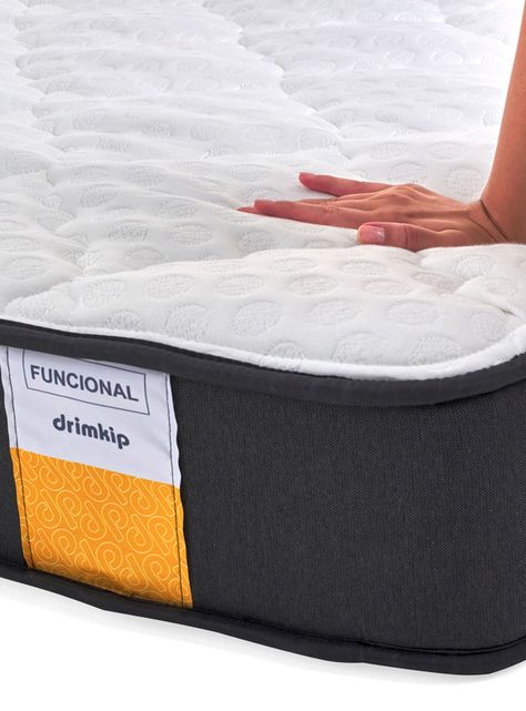 Cama Europea Funcional 1 Plaza + Respaldo + Topper-2