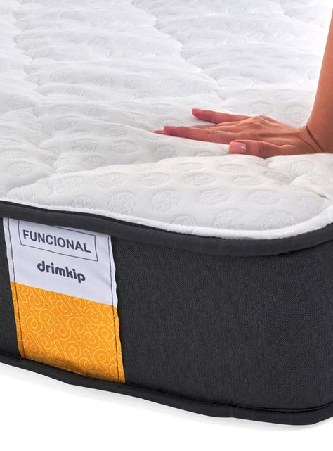 Cama Europea Funcional 1.5 Plazas Plus + Respaldo + Topper-2