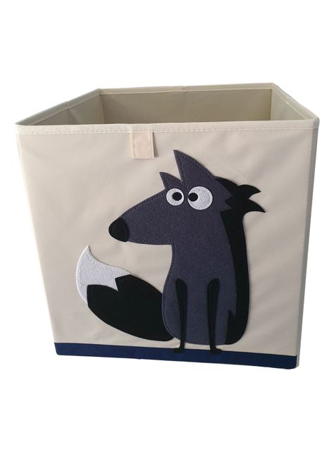 Caja de Almacenamiento de Juguetes Lobo-0