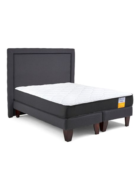 Cama Europea Funcional Queen + Respaldo-1