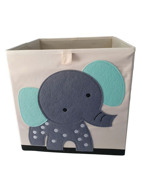 Caja de Almacenamiento de Juguetes Elefante-0