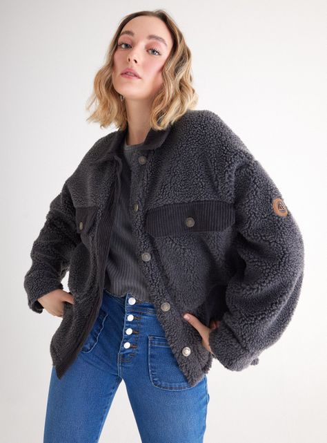 Chaqueta Chiporro con Detalles Cotelé-0