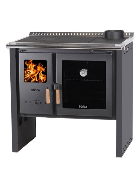 Cocina a Leña Hestia 90 Charcoal-0