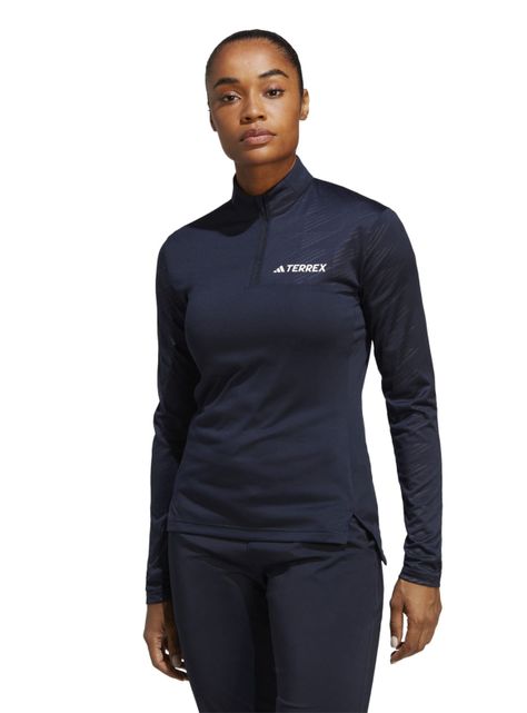 Polera Hiking W Mt Half Zi-0