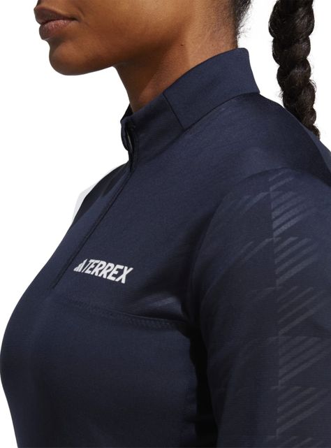 Polera Hiking W Mt Half Zi-2