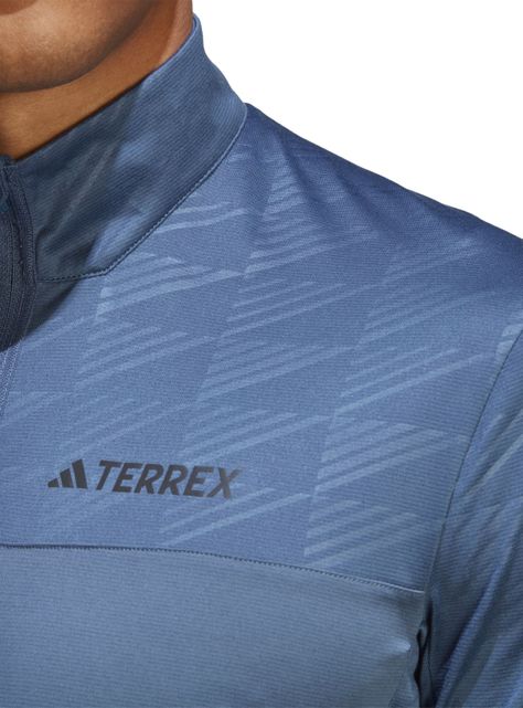 Polera Half Zi Ls Acero Hiking-2