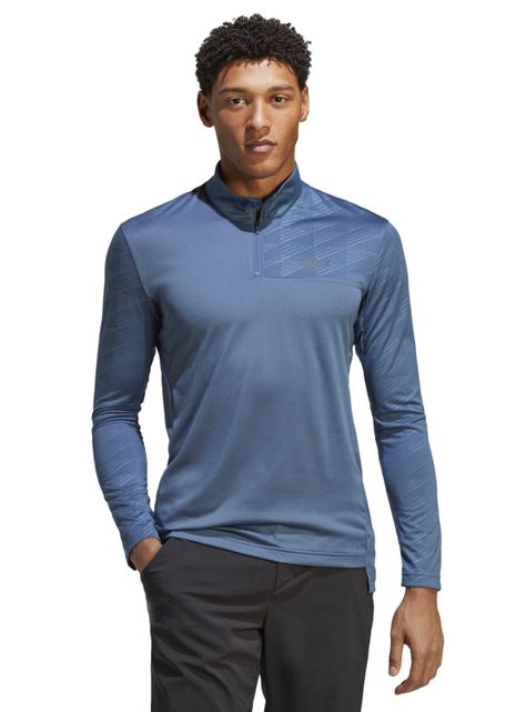 Polera Half Zi Ls Acero Hiking-0