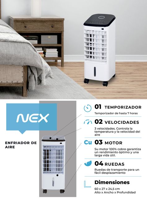 Enfriador de Aire AC410WHD-7