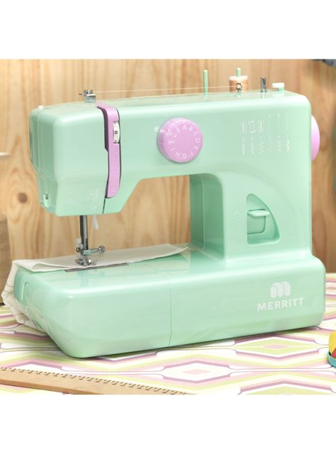Máquina de Coser ME6 Verde Agua-3