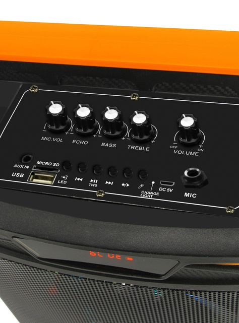 Parlante Portátil Karaoke MG14-2