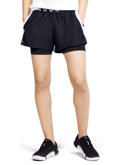 Short Under Armour Negro Play Up Twist  Mujer-0