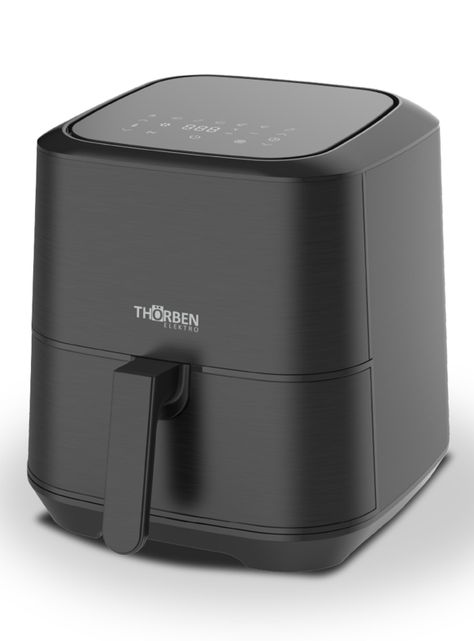 Freidora de Aire Thor Power Heat XL 1700 6 Litros Negra-0