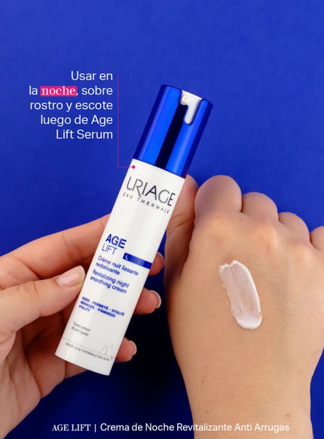 Age Lift Crema de Noche Revitalizante Anti-arrugas 40ml de Uriage-2