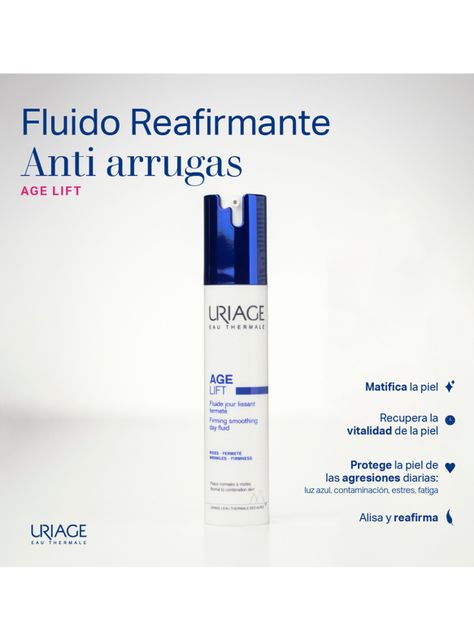 Age Lift Fluido Reafirmante Anti-arrugas 40ml de Uriage-3