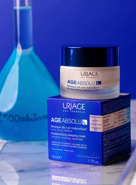 Age Absolu Máscara de Noche Redensificante 50ml de Uriage-4