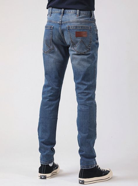 Jeans Skinny Fit Bryson Azul-1
